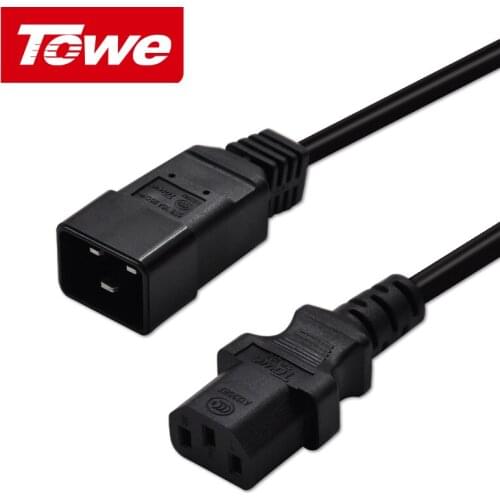 TOWE C13 to C20 power extension line and power line in IDC 3 * 1.5 square meters 1.8meters