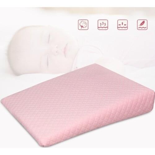 High Quality 1Pcs Newborn Baby Triangle Slope Infant Pillow Anti-spitting Milk Feeding Pillow