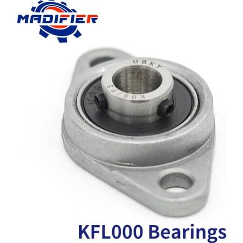 10mm bearing zinc alloy miniature bearing pedestal KFL000 UCFL000 FL000 flange bearings diy cnc parts 1pcs