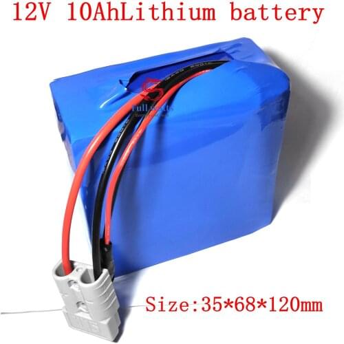 12v 10000mah 16850 Li-ion Battery Pack 12v 10ah for Remote Control Bait Fishing Boat Cctv Led Speaker Audio Equipment+charger