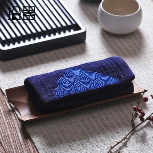Embroidery Kitchen Tea Towels Table Mat Handkerchief Placemat Drink Coasters Cloth Napkins Tea Cloth Kitchen Accessories Gift