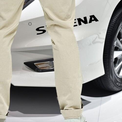 4pcs Self Adhesive Car Stickers For Nissan Serena Decoration Accessories Vinyl Film Decals Car Windows Sports PVC Stickers