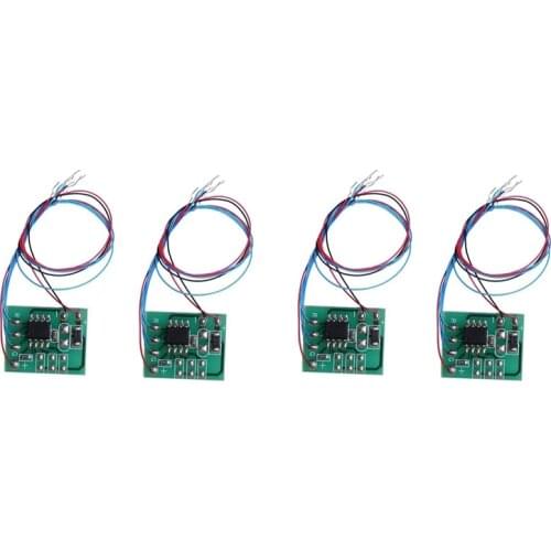 4Pcs DIY Scale Construction Sand Table Model Circuit Board Traffic Light Signal Model HO Scale Train Railway Miniature