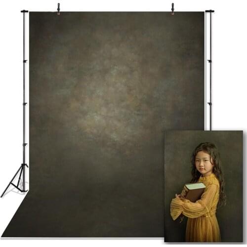 Abstract portrait photography backdrop old master gray background for photobooth studio children photo background vinyl floor