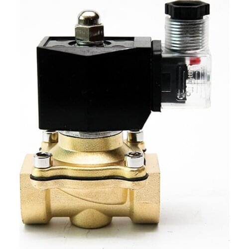 DN10 DN15 DN20 DN25 DN32 DN40 DN50 Brass Waterproof Solenoid Valve IP65 Normally Closed Normally Open Solenoid Valve