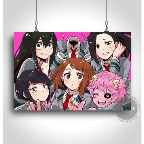 Canvas Anime My Hero Academia Pictures Home Decoration Paintings Poster HD Prints Wall Art Modular Living Room