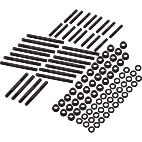 Cylinder Head Bolt Stud Kit Iron Aluminum for Chevy Small Block 134-4001