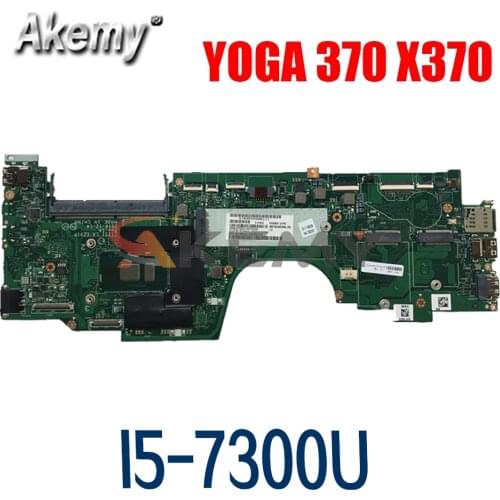 Laptop motherboard For LENOVO Thinkpad YOGA 370 X370 Mainboard 01HY157 LA-E291P SR340 i5-7300U