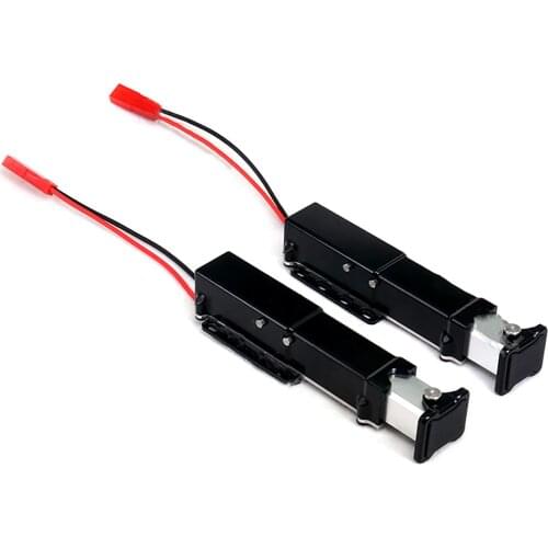 Metal Electric Lifting Legs Electric Support Legs for 1/14 RC Hydraulic Trailer Modification Part