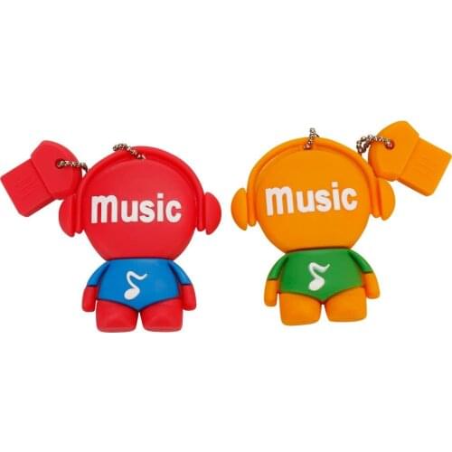Mini Musician pendrive 64GB cle usb flash drives 32GB 16GB pen drive 128GB memoria usb stick 8GB 4GB chiavetta usb disk key gift