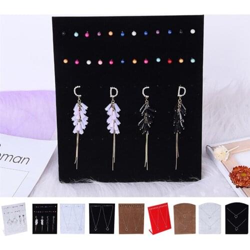 Fashion Jewelry Display Rack Multi-Purpose Fashion Earring Hanger Necklace Display Stand Window Display Jewelry Storage