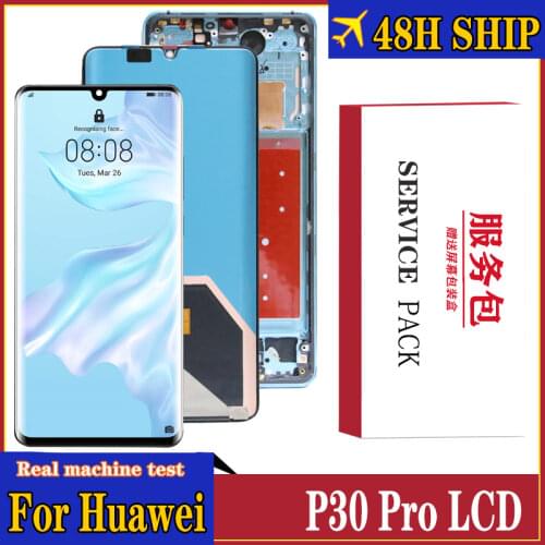 Original screen suitable for Huawei P30 Pro LCD Smartphone Display for Huawei P30 Pro Fingerprint to unlock the screen for G-L04