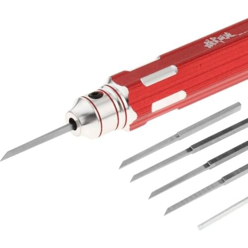 Prime Model Scriber w/ Blade Model Resin Carved Scribe line Hobby Tool