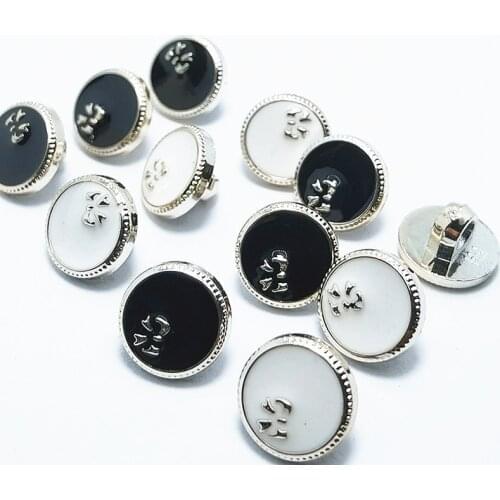 100pieces/Pack 11mm Bow Dripping Oil Plating sewing small button 11MM decorative buttons suitable for lace shirt, skirt, sweater