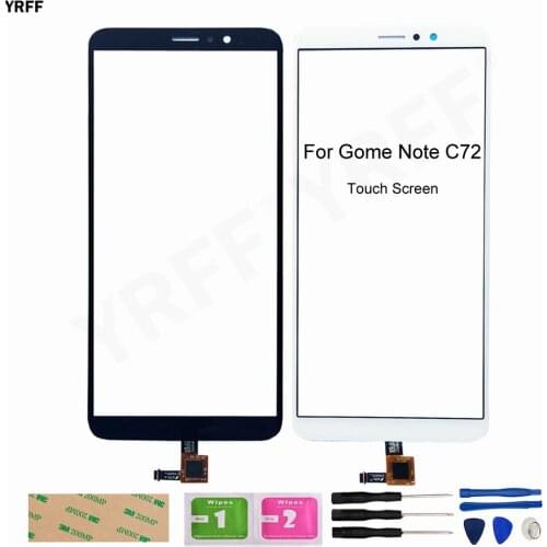 For Gome Fenmmy Note C72 2018X38A Touch Screen Digitizer 5.99 inch C72 Touch Front Glass Panel Sensor Repair Parts Tools