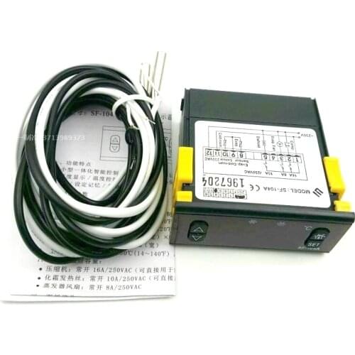 SF-104A Temperature Controller -45C-66C Cold-room Cold storage temperature control instrument Air-cooled refrigerator