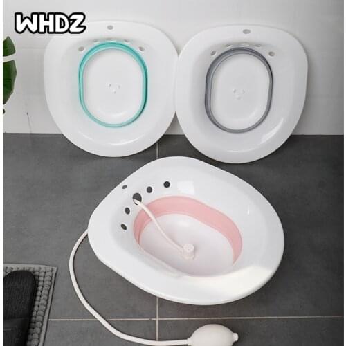 Woman Folding Bidet Portable Maternal Self Cleaning Female Private Parts Hip Irrigator Butt Wash Potty Child Adult Toilet
