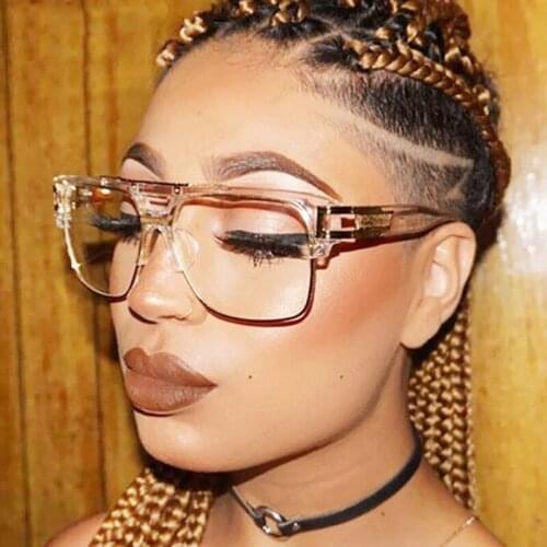 Luxury brand design Fashion grandmaster four Style Retro Gradient lens Sunglasses Men Vintage Sun Glasses Oculos Semi-Rimless