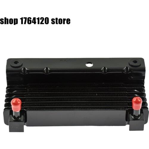 Motorcycle Oil Cooling Device Cooler Water Tank Aluminum Kits For Harley Touring 2009-2012 2013 2014 2015 2016