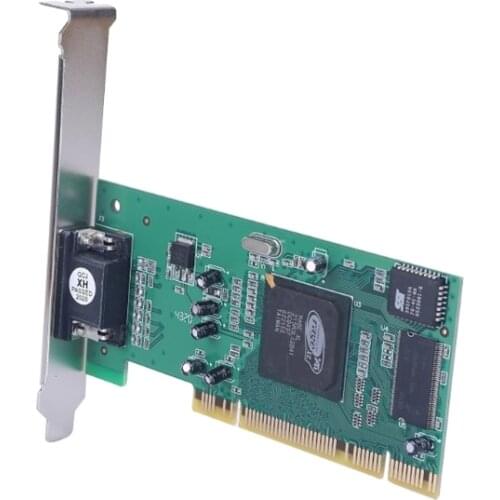 Multi-Display Graphics Card 8MB 32Bit VGA Video Card PCI Low Profile Tractor Card for ATI Rage XL SDRAM AXFY