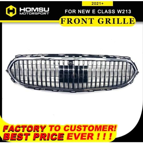 W213 Grille Front Bumper Grill for Benz New E class W213 Front W213 Grille For E300 E260 L sport model Year 2021+ executive