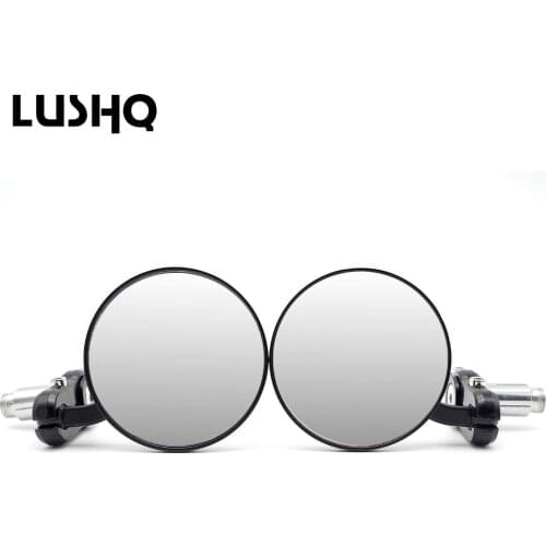 LUSHQ New Motorcycle 8/10 mm Stainless Steel Rear view Mirror For Honda CB400 HORNET 600 NC750X CB650F Suzuki DL650 SV650
