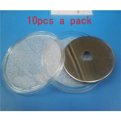 100-Rotary cutter blade 45mm 10pcs a pack SKS-7,High quality