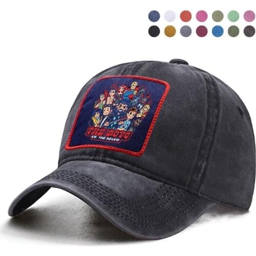 The Boys Baseball Cap Tucker Dad Solid Hat Woman Man Gorras Boinas Sun Shade Snapback Hats Bretes Ponytail Caps Casquette Sunhat