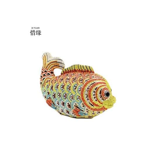 XIYUAN BRAND Women Rhinestone Evening Clutch Bag Ladies Day Clutch Purse Chain Handbag Bridal Wedding Party Bags Bolsa Mujer