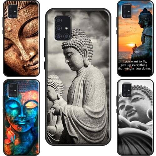 Gautama Buddha Case For Samsung Galaxy A71 A51 A70 A50 A40 A30 A10 M21 A7 2018 A11 A20e A21S Coque