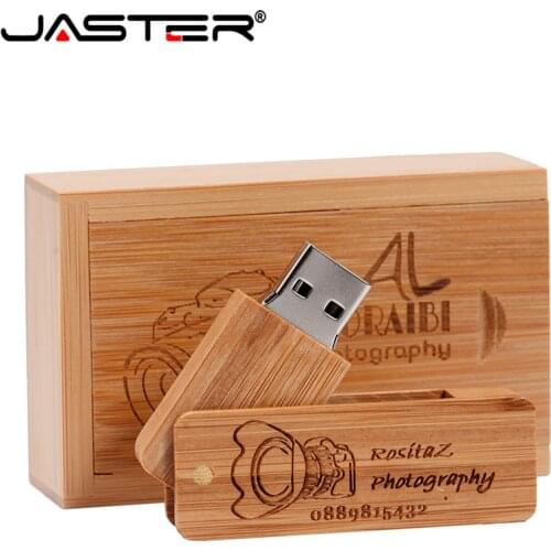 JASTER (free custom logo) USB 2.0 Wooden Square Army Knife Pendrive 64GB 32GB 16GB 4GB Usb Flash Drive Memory Stick gift
