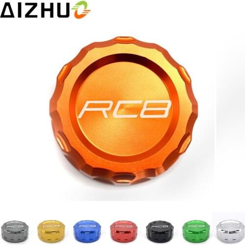 For RC8 RC8R Motorcycle Cylinder Fluid Reservoir Cover accessories CNC Aluminum alloy Cover with RC8 8 Color Available
