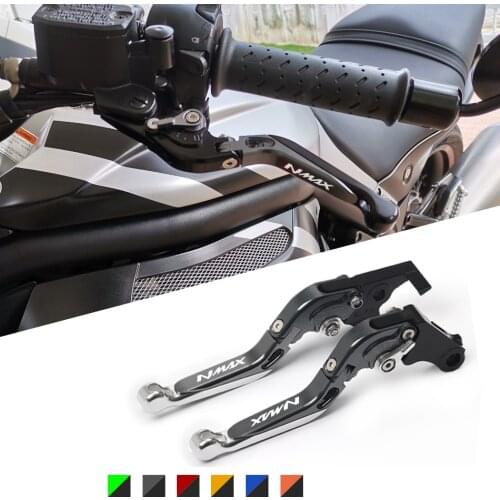 For YAMAHA NMAX 155 125 NMAX155 NMAX125 N-MAX 155 125 2015-2019 Motorcycle Accessories Folding Extendable Brake Clutch Levers
