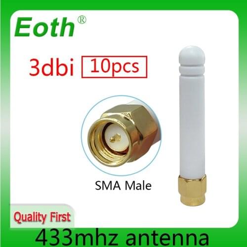 433mhz antenna lora antena cellular booster car para modem crc9 hf telephone longo alcance cellular signal router lte 433mhz mhz