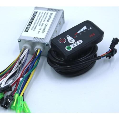 GREENTIME New Style 36V/48V 250W E-bike Brushless Motor 790 Controller BLDC Motor Driver+790LED display