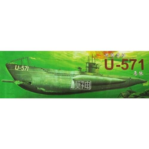 MiniHobby 81203 1/144 German U571 Wolf Submarine SSK Electric Model Plastic DIY TH07931-SMT6