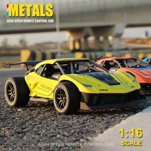 RC Metal Car 1/16 4WD RC Drift Racing Car 2.4G Off Road Radio Remote Control Vehicle Electronic Remo Hobby Toys