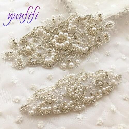 Rhinestone claw drill applique For hand sewing diamond beads and machine adhesive wedding dress decoration