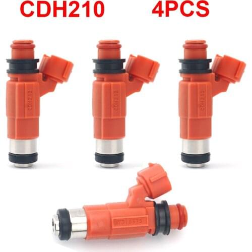 New 4PCS CDH210 Fuel Injectors For Yamaha Outboard 115HP Mitsubishi Chevrolet Suzuki 68V-8A360-00-00 INP771 High Quality