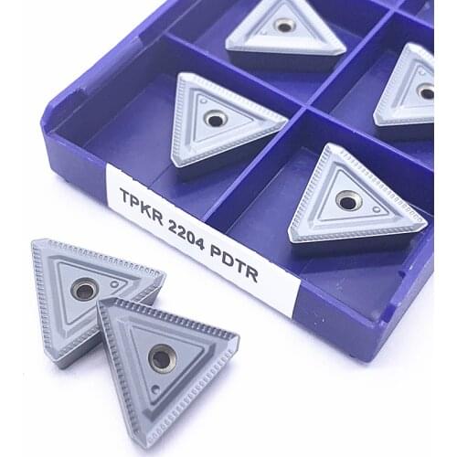 TPKR2204 PDTR LT30 External Turning Tool carbide inserts high quality metal lathe tools TPKR 2204 turning insert Cutting tool