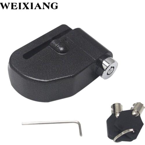 Universal 100-120DB Motorcycle Alarm Lock Bicycle Pit Bike Scooter Anti-theft Alarm Wheel Disc Brake Security Safety Siren Lock