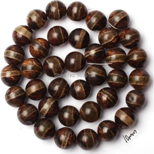 High Quality 10mm Cracked Mixed Color Natural Stone Onyx Round Shape DIY Gems Loose Beads Strand 38cm w2339