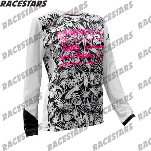 Women MTB Jersey Downhill Mountain Jersey Off Road Long Sleeve motorcycle motocross jersey MX spexcel Cycling Jersey lady bmx dh