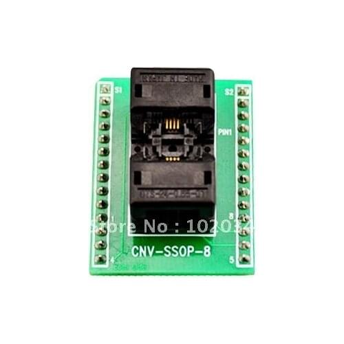 100% NEW OTS-24-0.65-01 SSOP8 TSSOP8 IC Test Socket / Programmer Adapter / Burn-in Socket (CNV-SSOP-8)