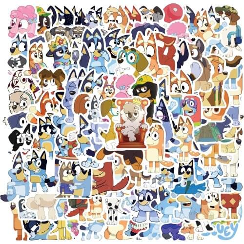 100pcs Cartoon Bruyi Graffiti Stickers Cute Pet Decoration Computer Helmet Waterproof Stickers