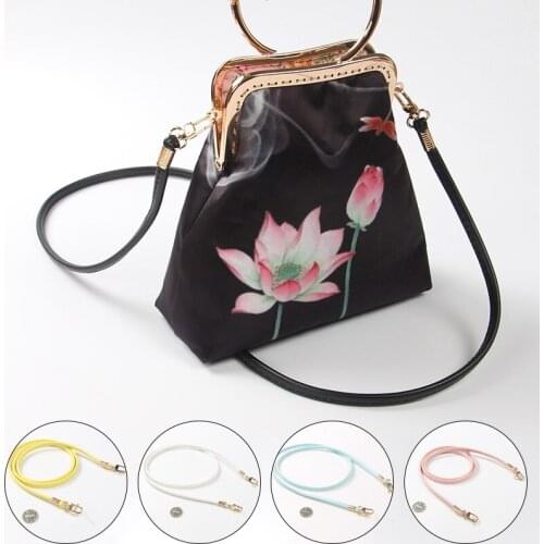 40cm DIY Women PU Leather Bag Belt Crossbody Shoulder Bag Strap Replacement Handbag Handles Accessories For Bags Parts