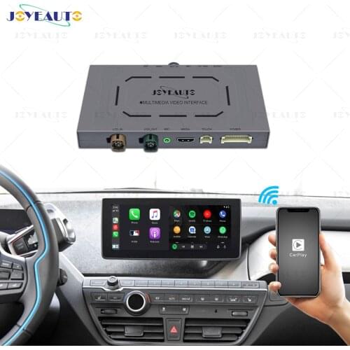 JoyeAuto Wireless Apple Carplay Decoder Android Auto Mirrorlink For BMW i3 2013-2016 NBT Car Play Module Bluetooth Accessories