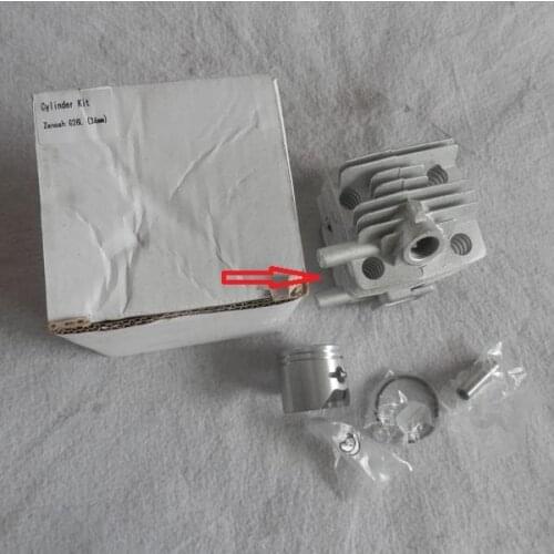 CG260 CYLINDER KIT 34MM NEW STYLE FOR ZENOAH G26L BC260 25.4CC 2 CYCLE ZYLINDER PISTON RING SET PIN CLIP ASSEMBLY BLOWER TRIMMER