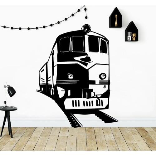 Diy train Modern Wall Sticker Children stickers Decorative Stickers stickers muraux