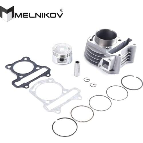 GY6 60cc 44mm Cylinder Piston Rings assy 4 Stroke Scooter Moped ATV with 139QMB 139QMA engine